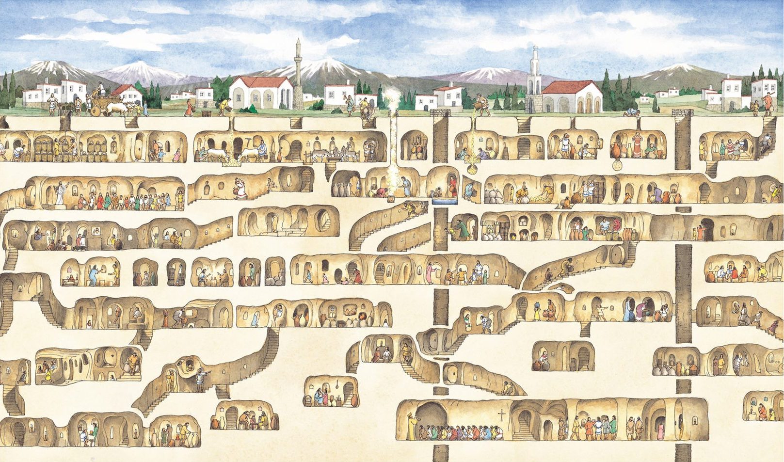 CAPPADOCIA, CENTRAL ANATOLIA, AND ISTANBUL