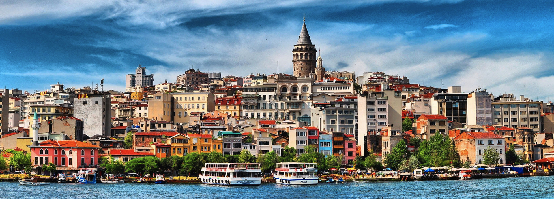 EGYPTIAN MARKET WITH BEYLERBEYI PALACE & BOSPHORUS
