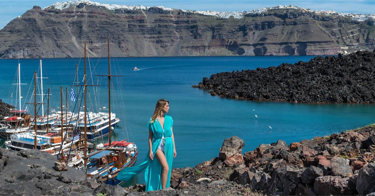 CRUZEIRO ATÉ A CALDEIRA DE SANTORINI