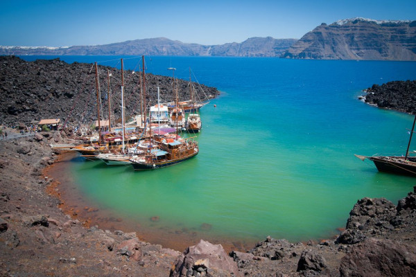 VISITE DE LA CALDERA DE SANTORIN
