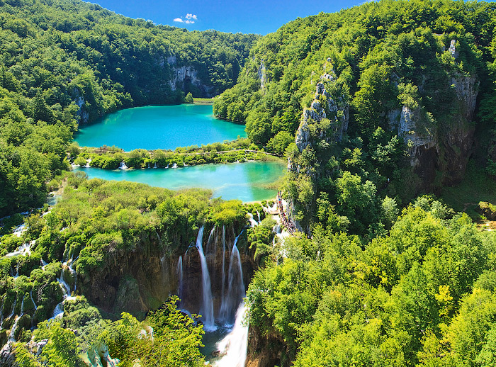 LAGOS DE PLITVICE DESDE SPLIT
