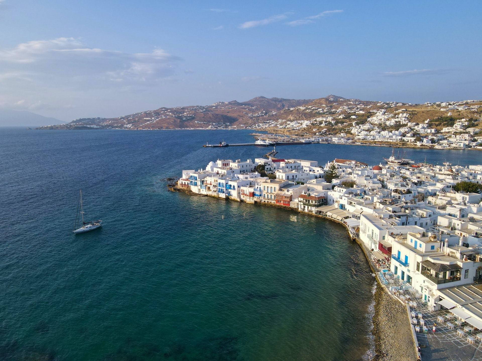 DE MYKONOS AU PORT DU PIRÉE - LE RETOUR