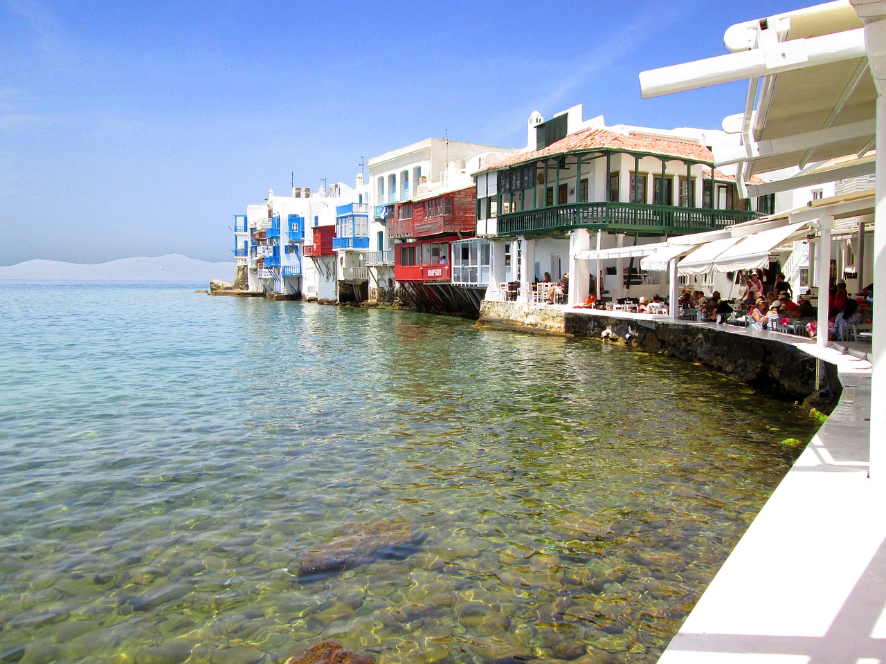 MYKONOS & SANTORINI FROM ATHENS