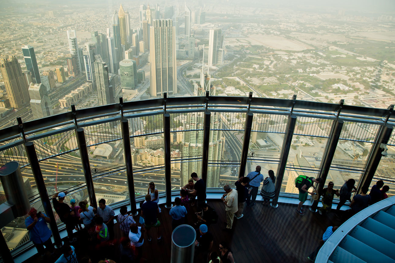VISTAS DESDE EL BURJ KHALIFA
