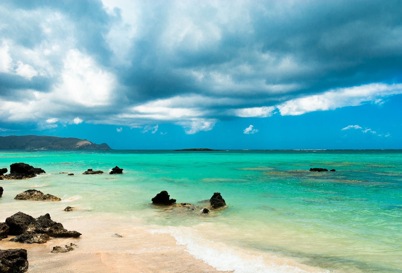 PLAGE D'ELAFONISSI ET DINER À LA CANÉE