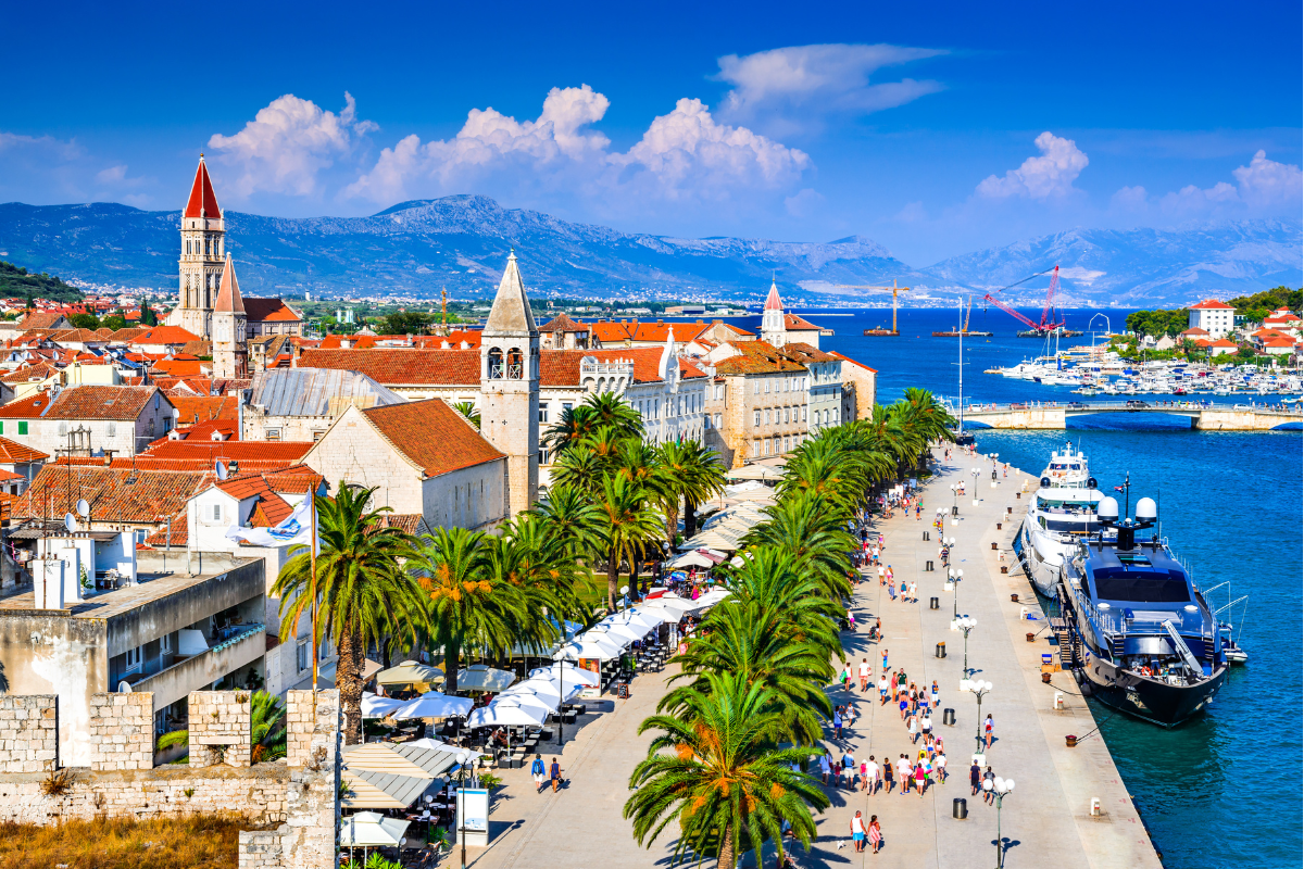 FROM TROGIR TO SPLIT, LAST SAILING