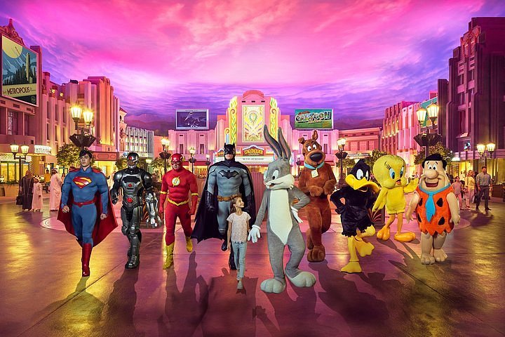 ENTRADA AL WARNER BROS WORLD ABU DHABI