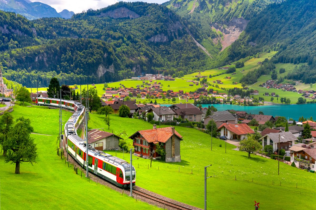 ITALY AND SWITZERLAND BY TRAIN