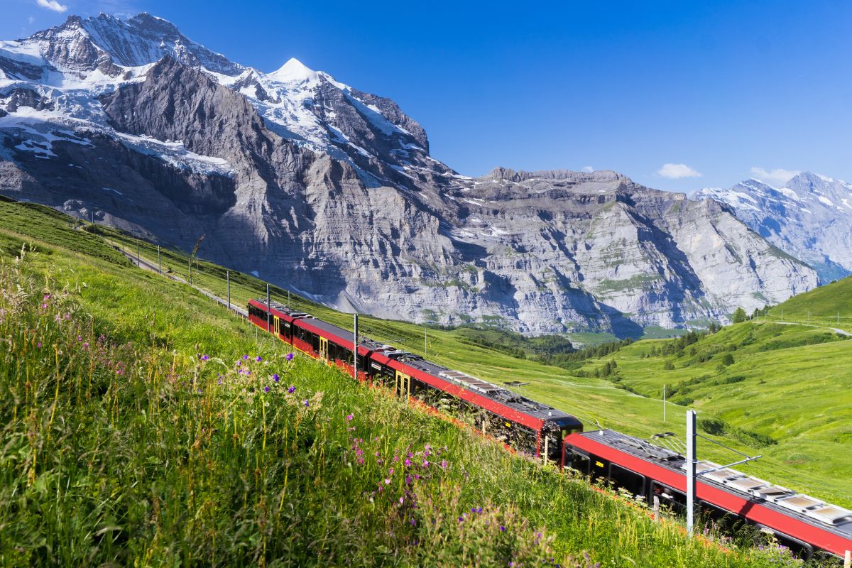 SUIZA EN TREN