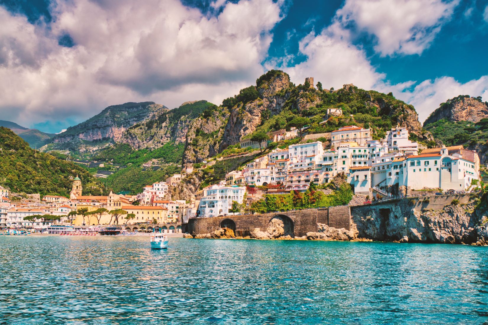 AMALFI AND POSITANO FROM ROME