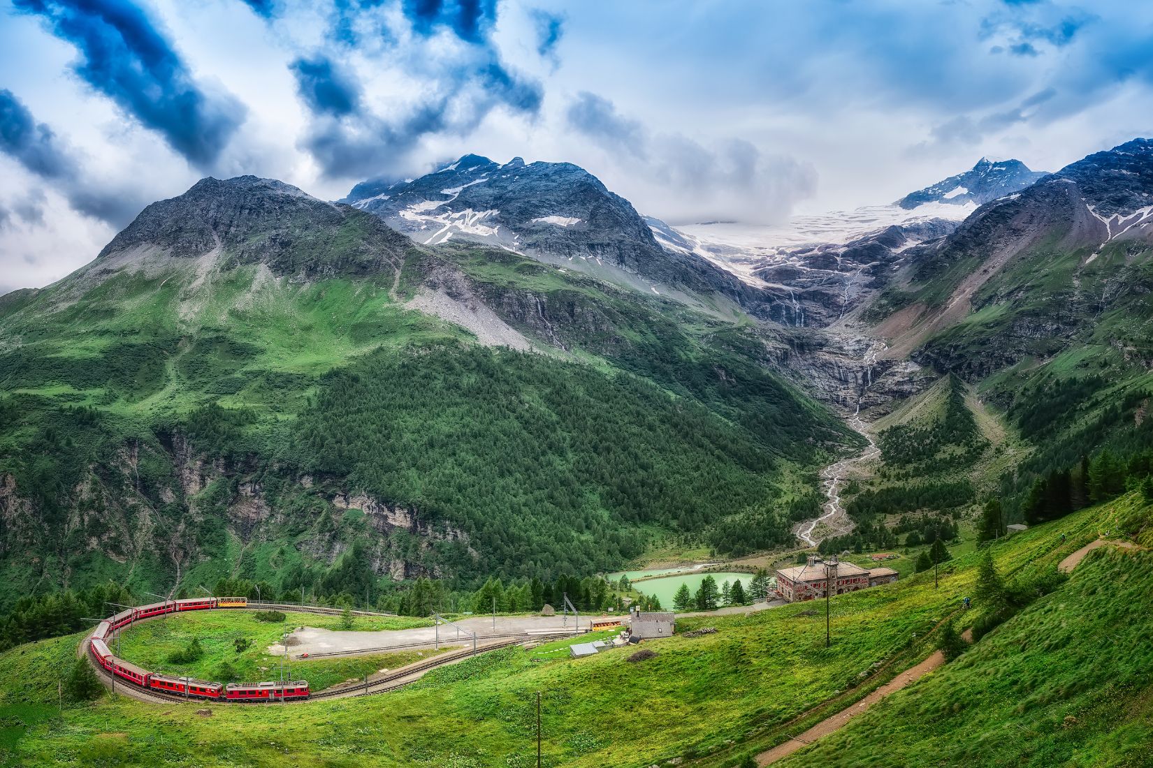 BERNINA EXPRESS HASTA ST. MORITZ
