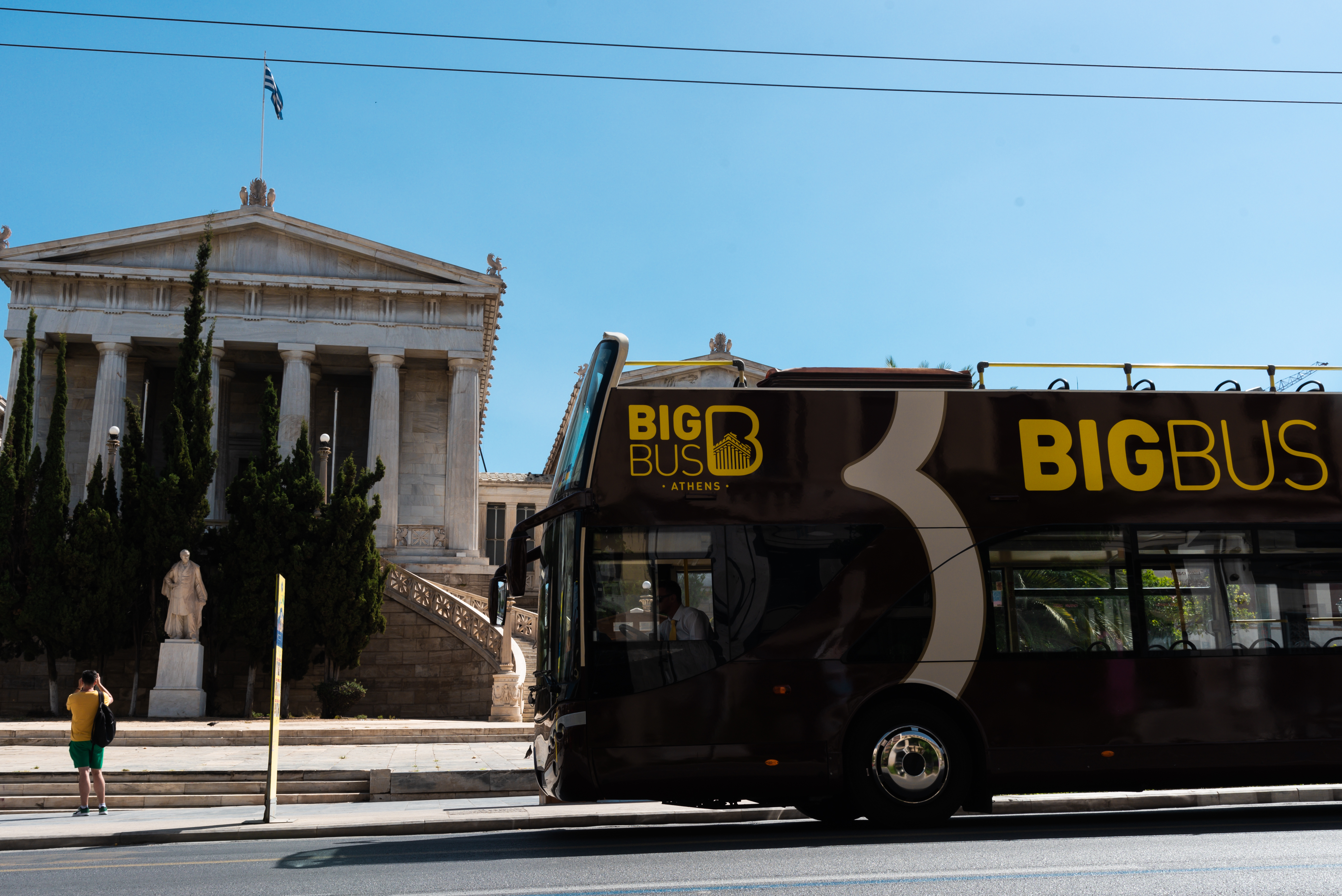 BUS TOURISTIQUE HOP ON HOP OFF ATHÈNES