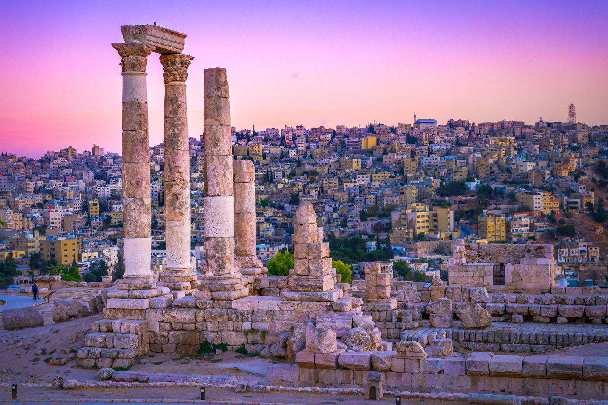 JERUSALEN - PUENTE SHEIK HUSSEIN - JERASH - AMAN