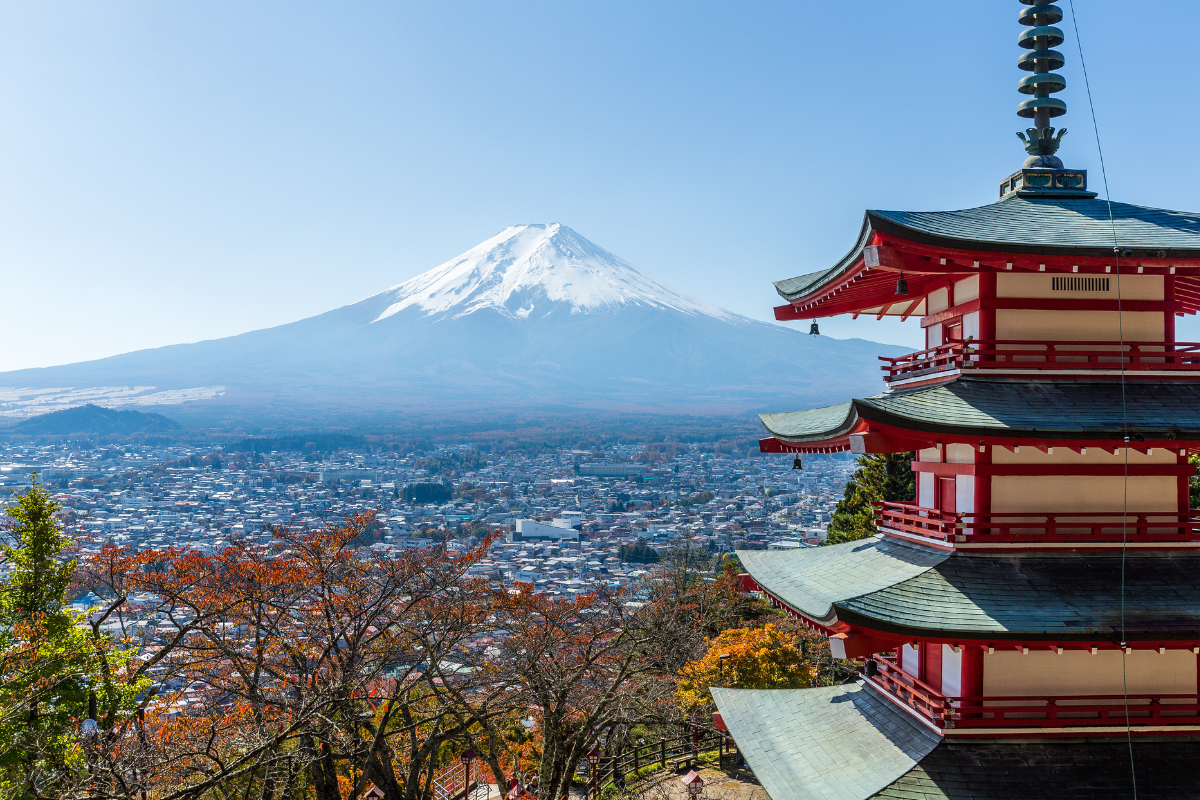 FROM TOKYO TO MT FUJI AND KAWAGUCHIKO