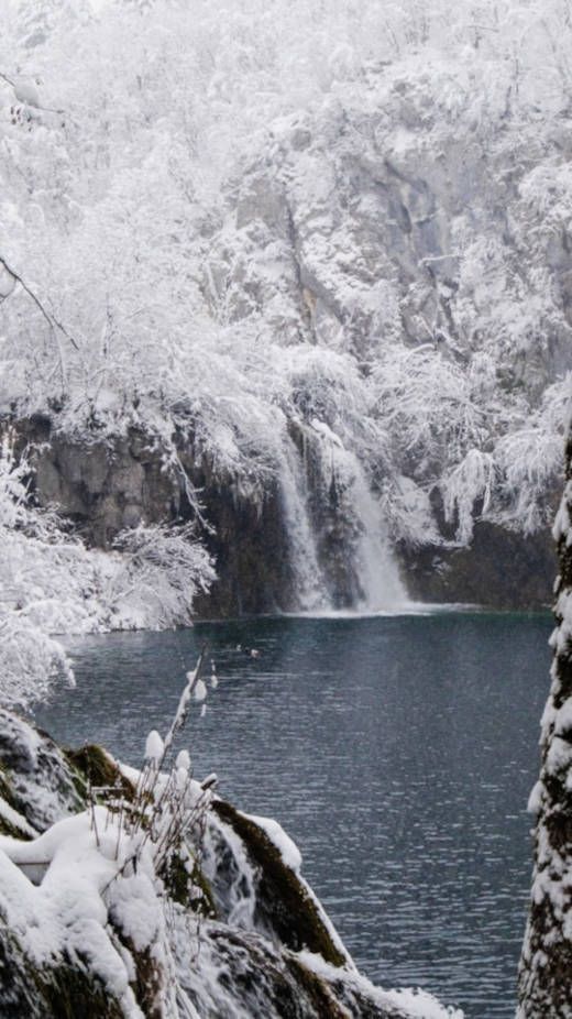 Plitvice in winter