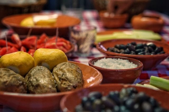 Foto de comida griega